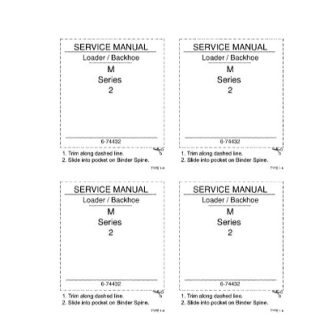 2004-2005 Case 580M, 580M Turbo, 580 Super M, 580 Super M+, 590 Super M Series 2 Backhoe Loader Service Manual