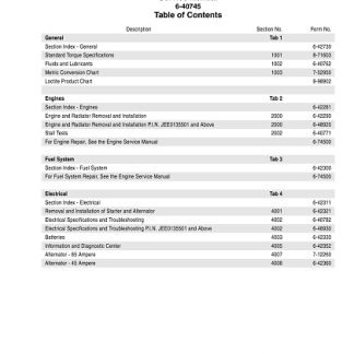 Case 521D Loader Service Repair Manual