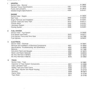 Case 550 Crawler Dozer Service Repair Manual