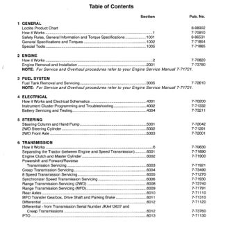 Case IH Tractors CX50, CX60, CX70, CX80, CX90, CX100 Service Manual